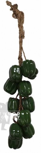 33x8 CERAMIC/GREEN PEPPERS