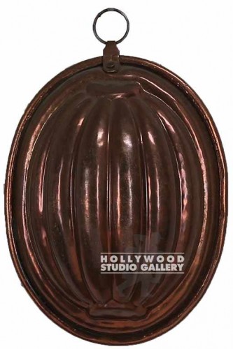 7x5 Copper Mellon Jello Mold