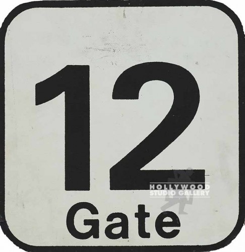 11x11 Gate 12 Sign
