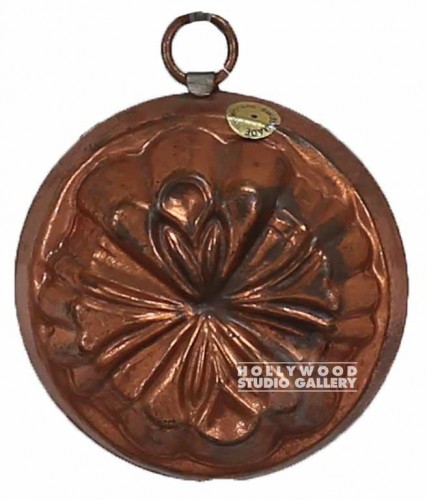 4" DIA COPPER JELLO MOLD