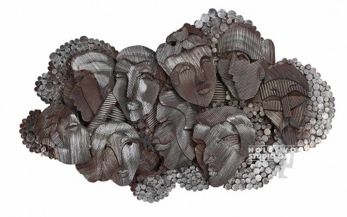 47x26" 3-D Sculpture/Multiple Faces