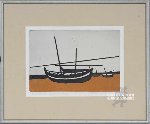 Modern Boat Print/Small