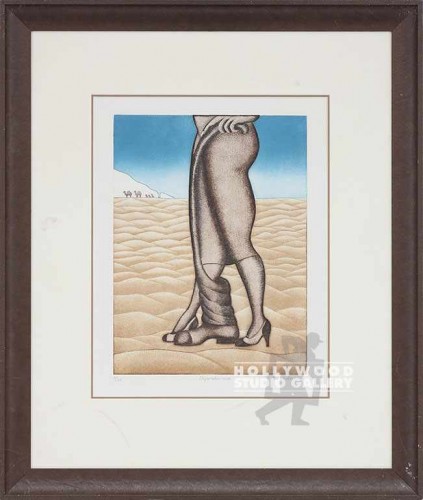25x21 TANGO ETCHING-LEGS/BRONZ