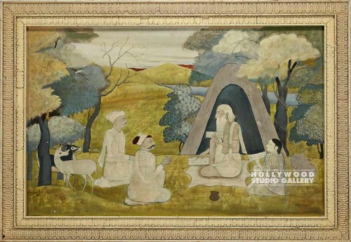 35x50 DEVI MAHATMYA/INDIAN PRIEST