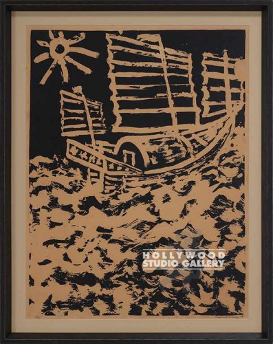 25x20 LANGE/60s/BOAT ABST