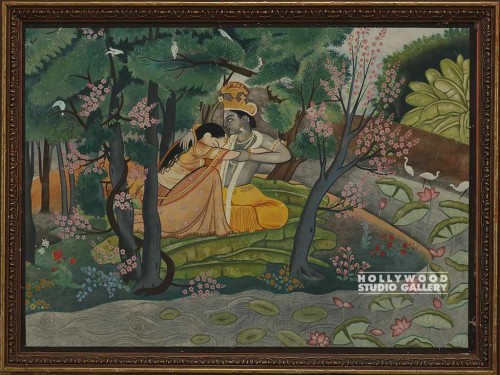 26x34 Hindu Couple In Garden