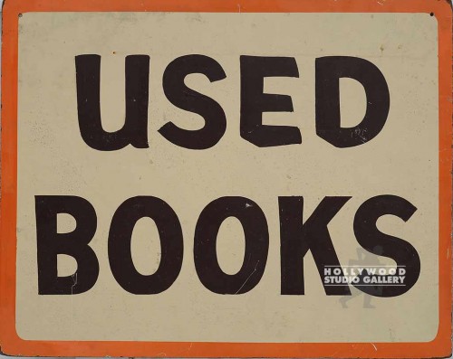Used Books Sign