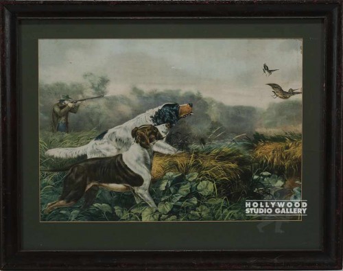 26x33 Framed Hunt Print