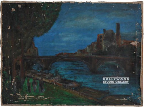 25X34 UNFRAMED CANVAS/DARK CASTLE