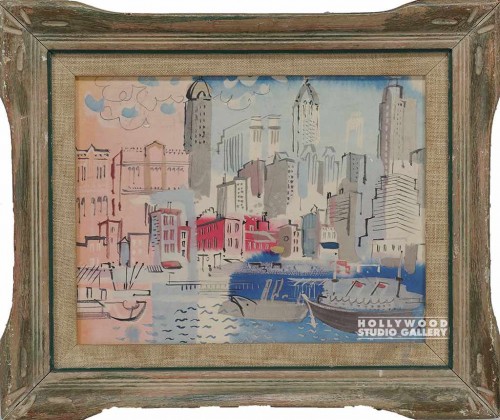 15x17 Period City Scape
