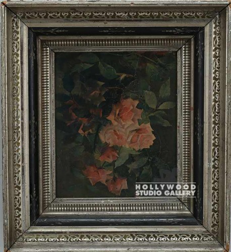 18X20 TRIPLE SILVR WOOD FRM/FLORAL