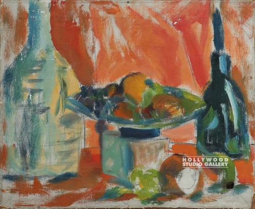 20X24 FRUIT/BOWL PAINTING CNVS UNFR
