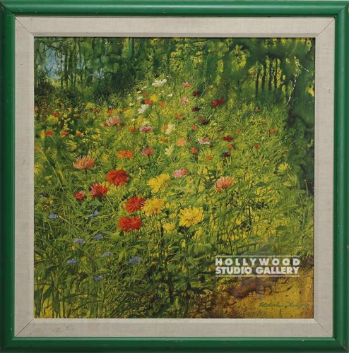 33X33 WILD FLOWERS/LINER/GOLD FRAME