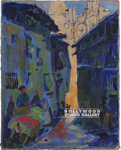 37x29 ALLEY/PEOPLE TABLE UNFRM CNVA