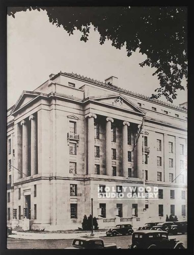 48x36 B W COURTHOUSE PHOTO