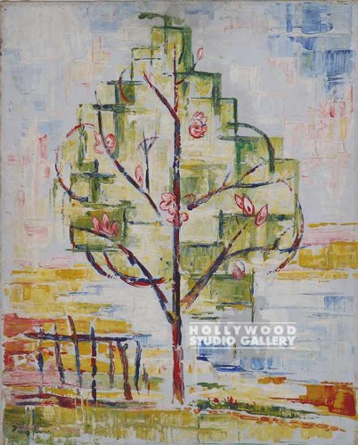 30x24 TREE UNFRAMED CANVAS