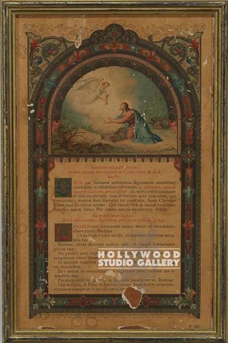 15x10 Framed Prayer/Jesus w/Angel