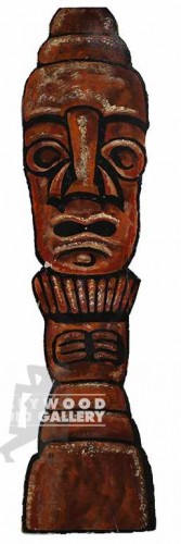 91x19 TIKI POLE PANEL