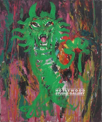 24x18 UNFRAMED CANVAS/ TIGER
