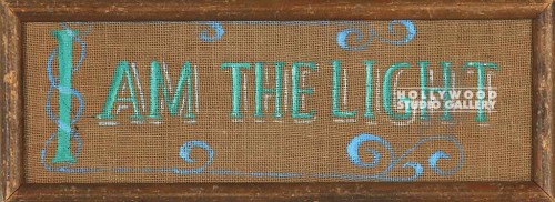 7x18 I AM LIGHT SIGN