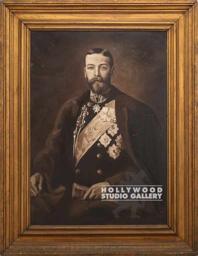 61X47 KING GEORGE V/ WIDE GOLD FRM