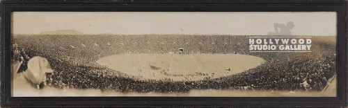 9X32 B W PANORAMIC FOOTBALL STADIUM