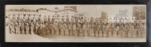 12x40 SEPIA PANORAMIC PAGEANT WOMEN