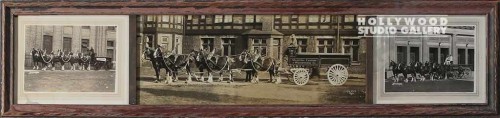 8X35 B W (3) HORSE & CARRIAGE PHTS.