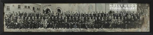 9X39 B W PANORAMIC CHURCH MEN