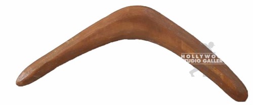 21 WOODEN BOOMERANG