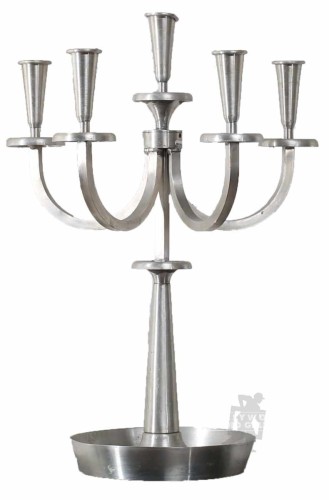 22X9 ALUMINUM 5 HEAD CANDELABRA