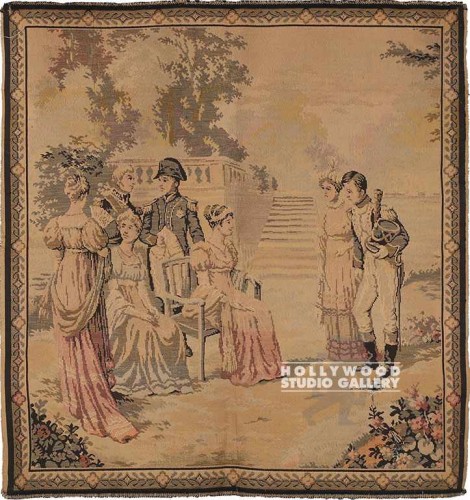 39X37 ENGLISH TAPESTRY