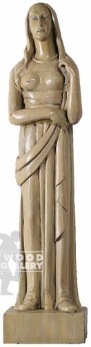 42X10 WOMAN SCULPTURE