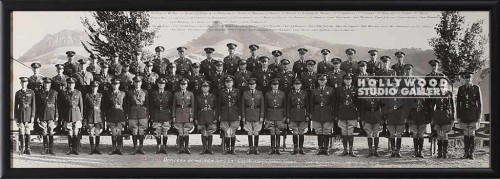 10X29 PANORAMIC-INFANTRY OFFICERS