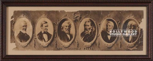 7X18 SEPIA-AMERICAN POETS