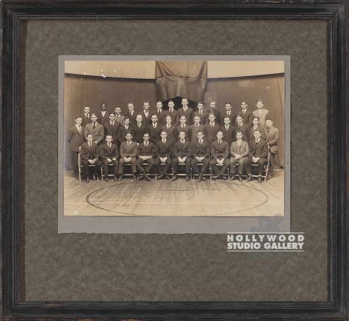 12X13 VINT ALL MALE GRAD-CLASS