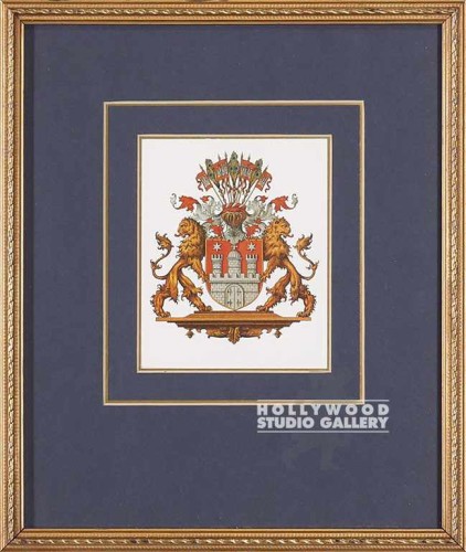 13X11 VINTAGE COAT OF ARMS