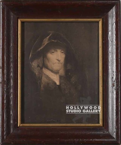 18x15 Rembrandt Old Woman Portrait