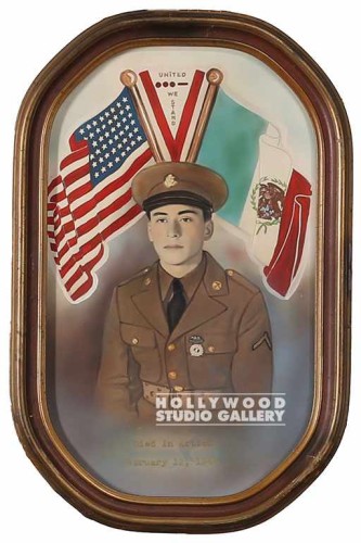 17X11 MEX-AMER FALLEN SOLDIER