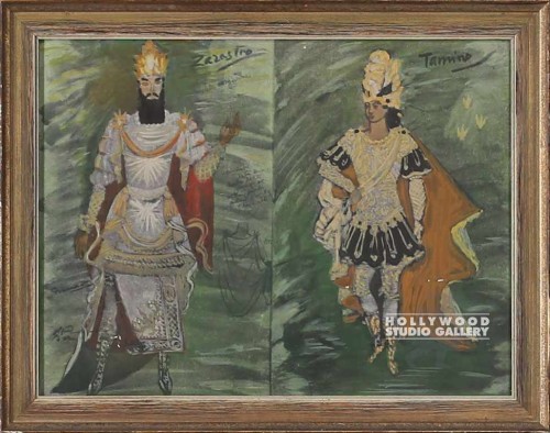 13X17 2 MALE COSTUME RENDERINGS