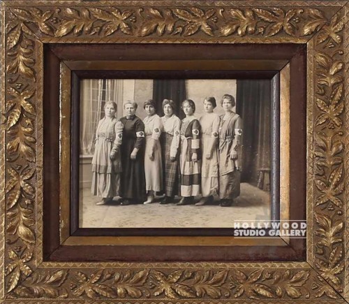 14x16 Vintage Nurses Gold Ornate