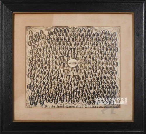 31x34 Vintage Locomotive Engineers