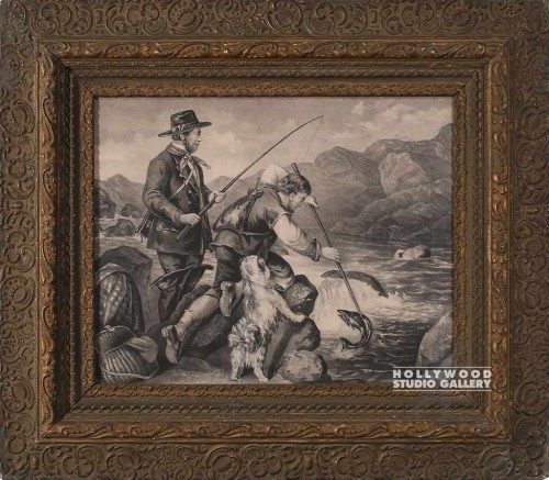 26x30 Hunting Fishing Engrav Ornate