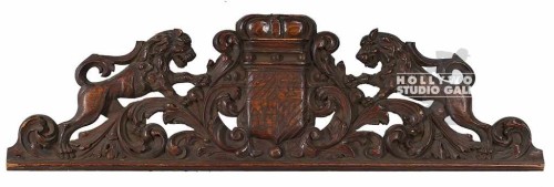 46X14``WOODEN PEDIMENT