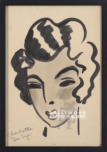 16X11 FAUX MOVIE STAR CARTOON