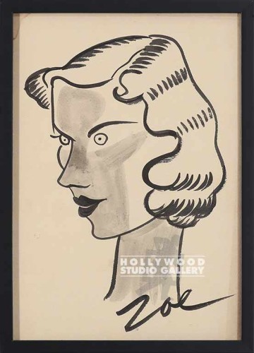 16X11 FAUX MOVIE STAR CARTOON