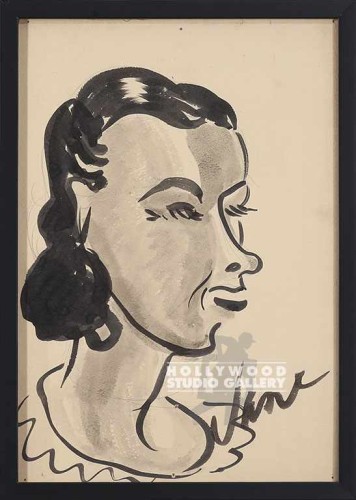 16X11 FAUX MOVIE STAR CARTOON