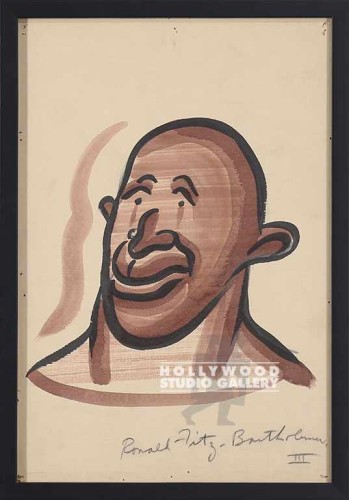 16X11 FAUX MOVIE STAR CARTOON