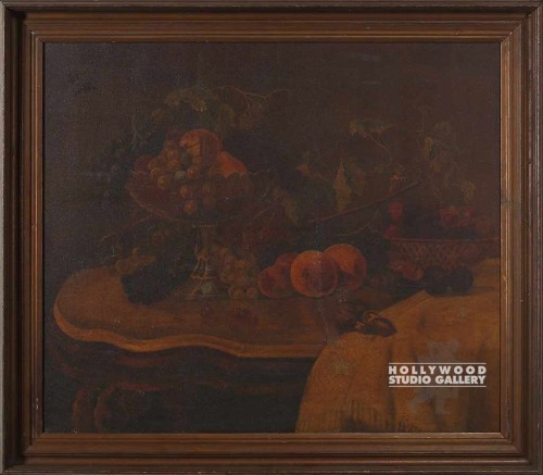 31X35 VINTAGE FRUIT STILL LIFE