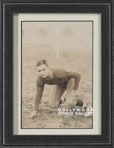 8X6 B W VINT.FOOTBALL PLAYER